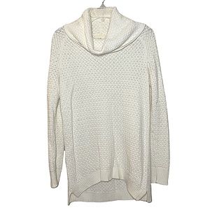 Between You & Me Cable Turtleneck Sweater